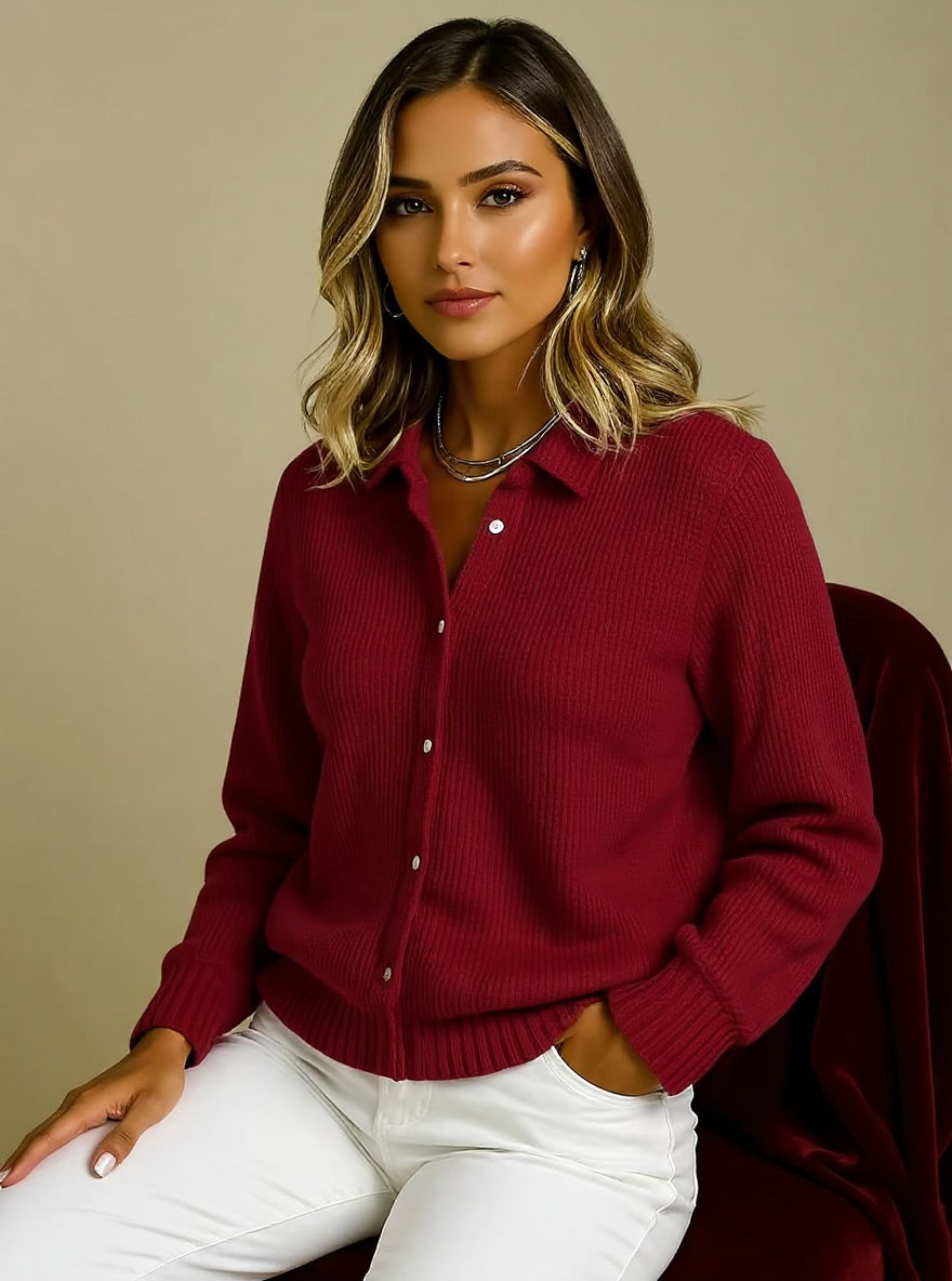 ELISE | BUTTON-UP CARDIGAN
