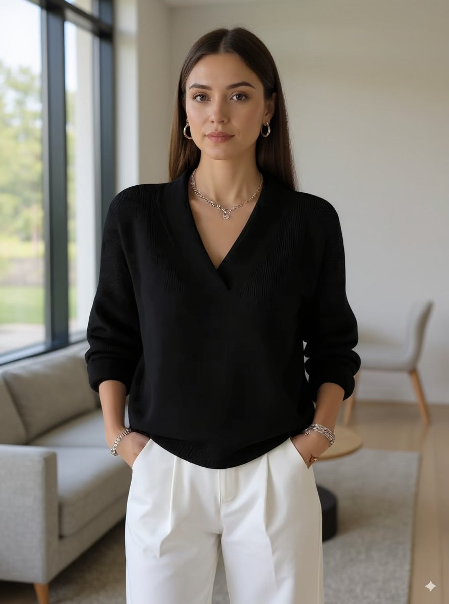 NORA | V-NECK SWEATER