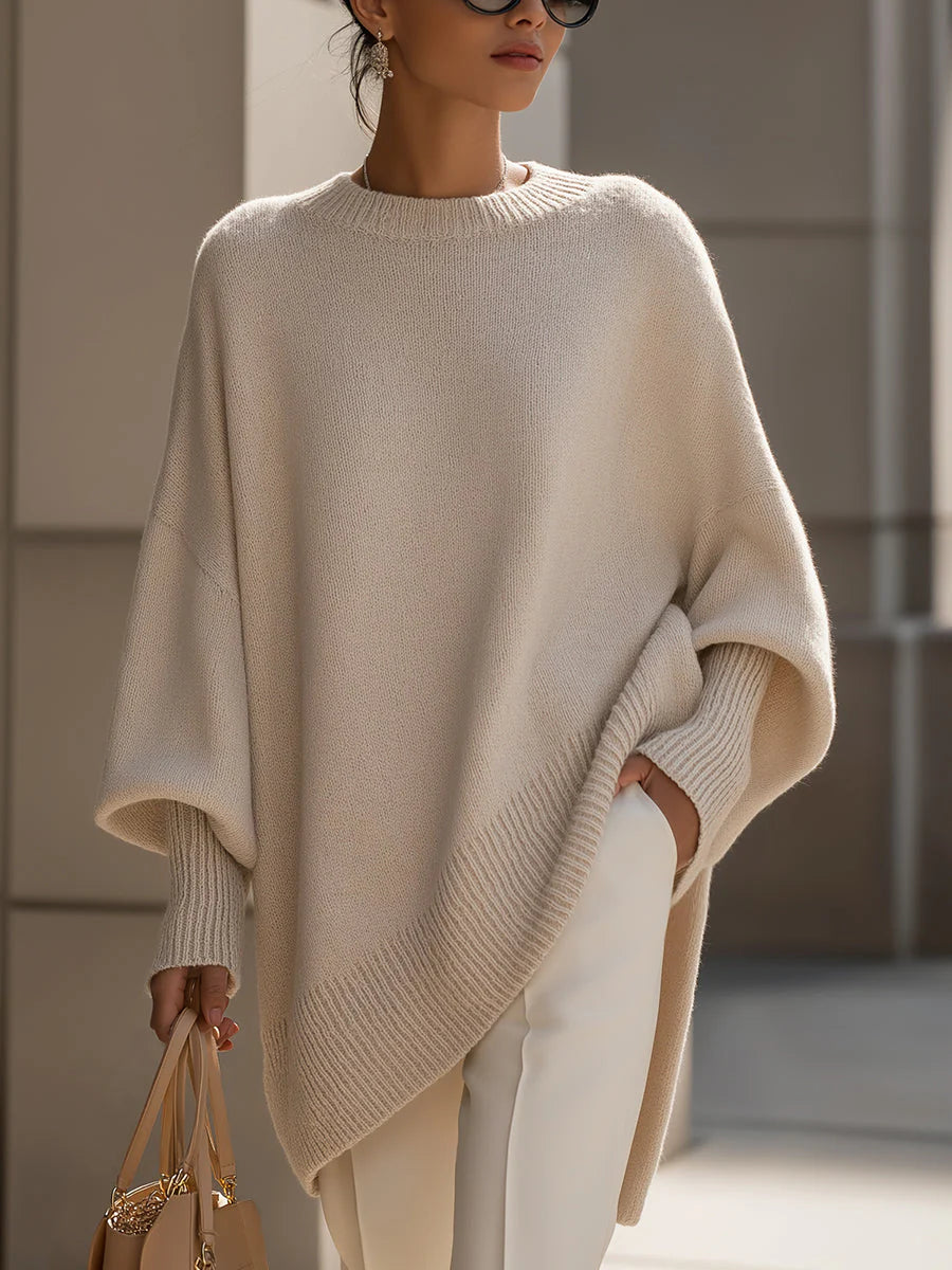 LUCY | SOPHISTICATED WOOL BLEND SWEATER