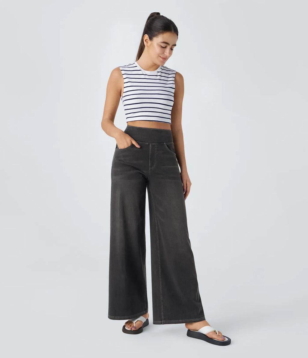 Eva | Comfortable & Stretchy High-Waisted Pants