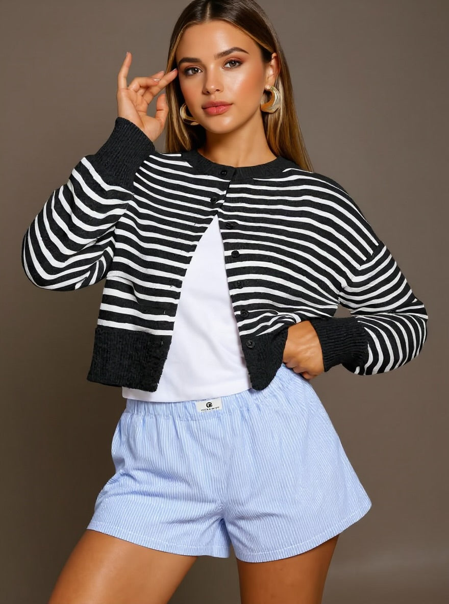 SOPHIE™ | STRIPED CARDIGAN