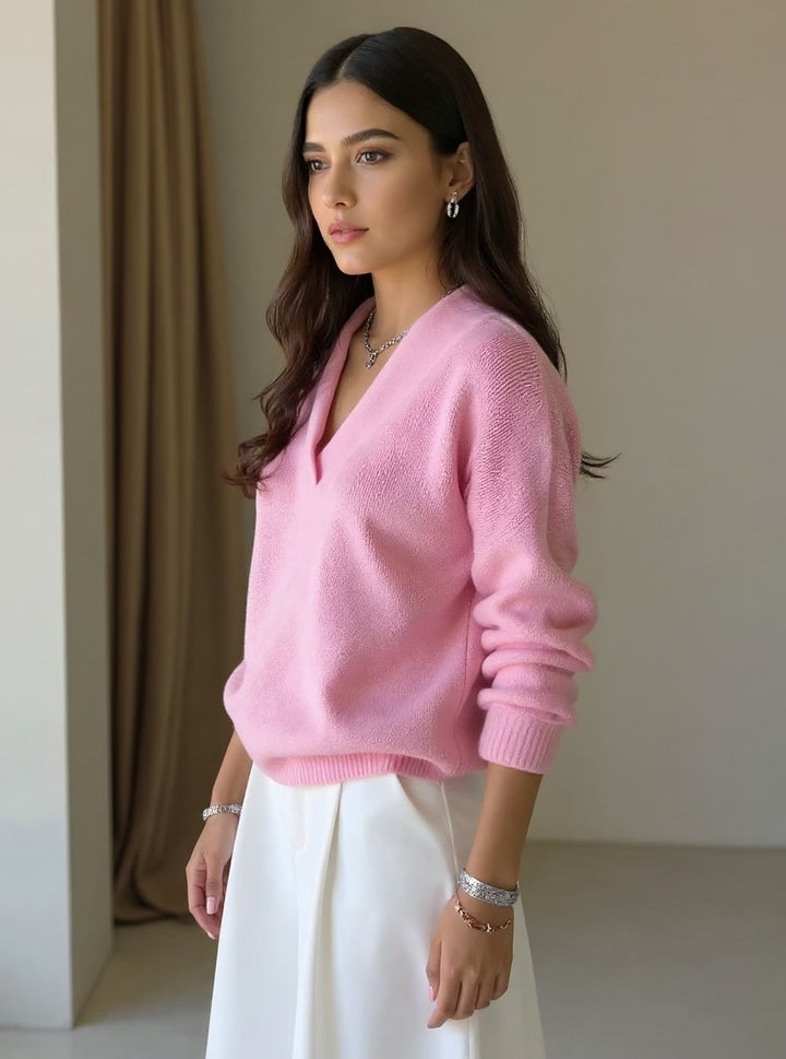 NORA | V-NECK SWEATER
