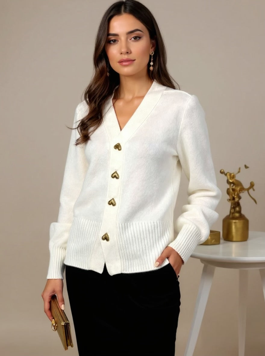 ADELE™ | HEART CARDIGAN