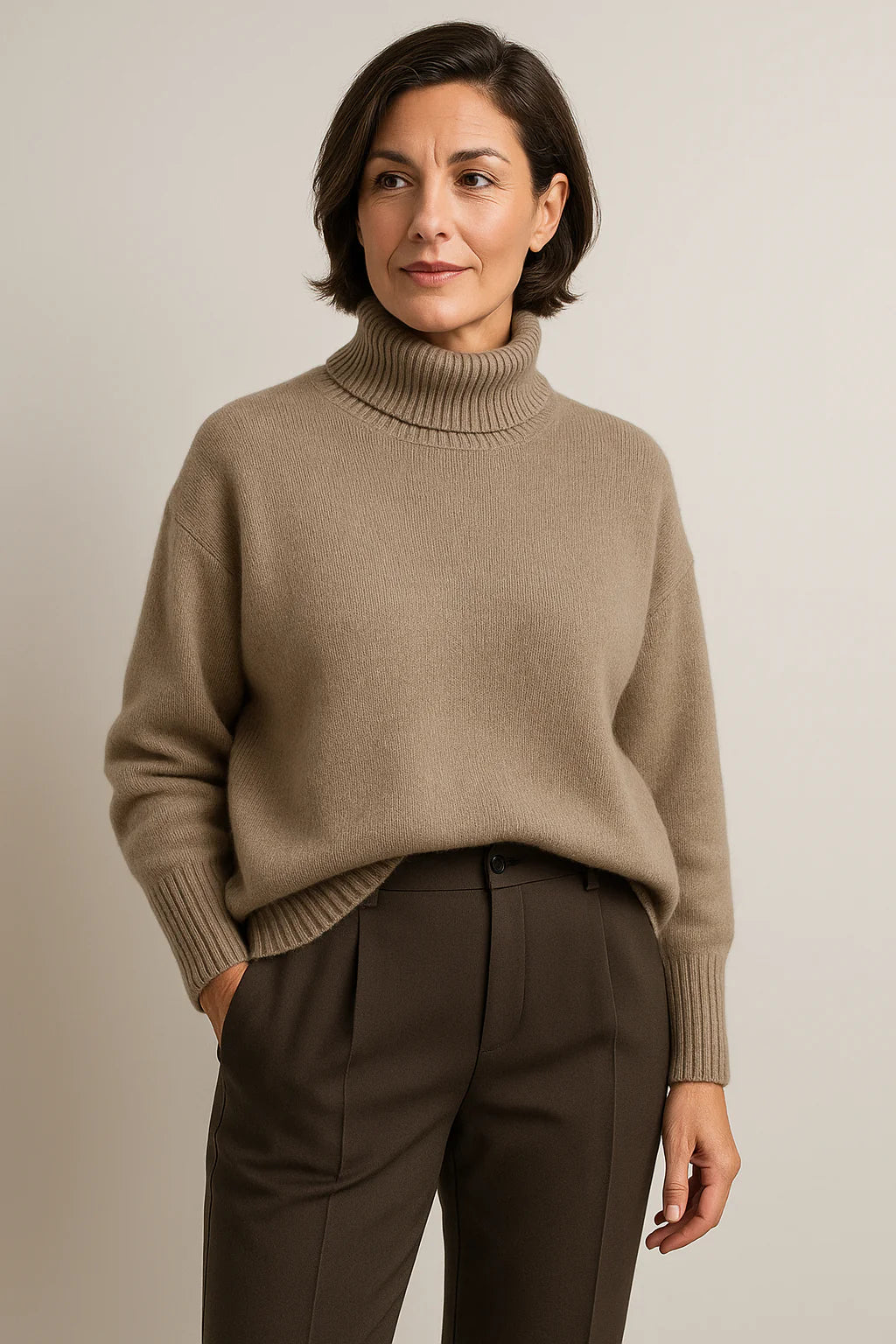 SOFIA | SOFT TURTLENECK SWEATER