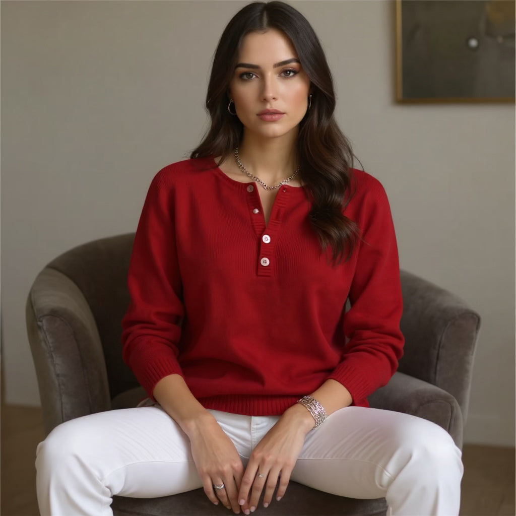 DIANE | V-NECK SWEATER