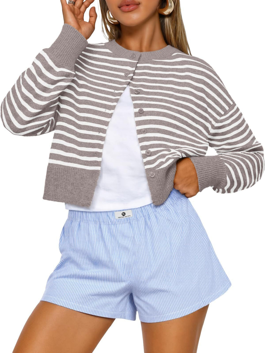 SOPHIE™ | STRIPED CARDIGAN