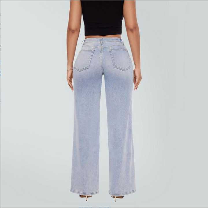 APRIL™ | Mid-low Rise Baggy Jeans