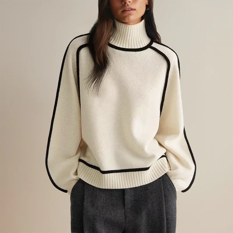 FAYLIN™ | MODERN TURTLENECK SWEATER