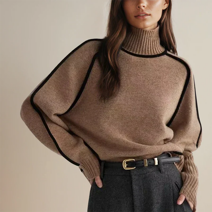 FAYLIN™ | MODERN TURTLENECK SWEATER