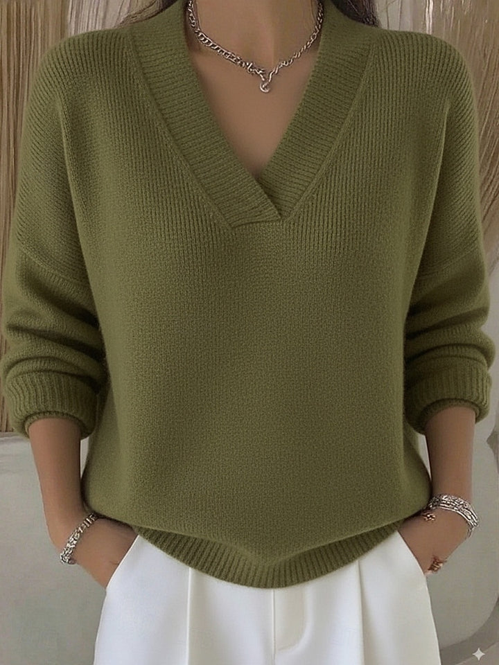 NORA | V-NECK SWEATER